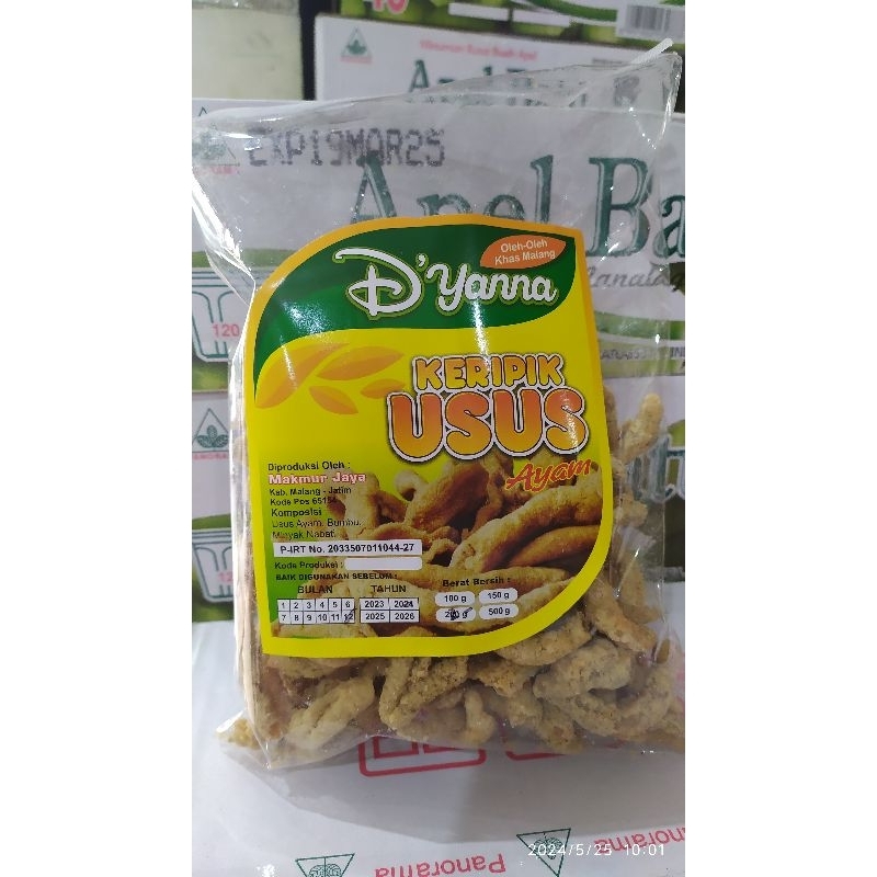 

Keripik Usus Lancar Jaya Malang