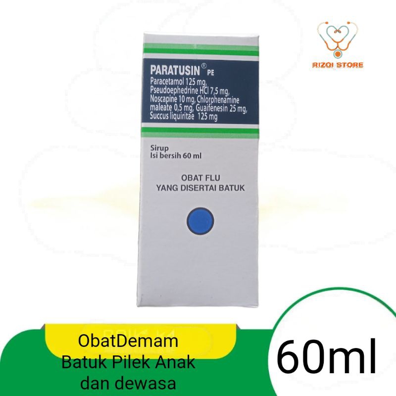 Paratusin syr Obat Batuk Pilek demam