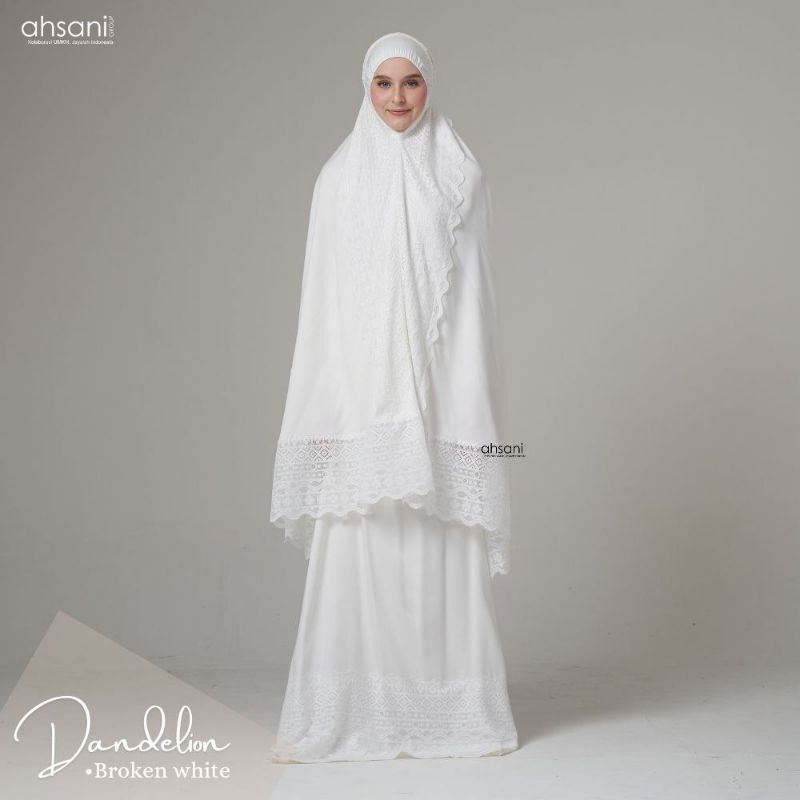 Mukena Dandelion Rayon Twill Premium ORI By Ahsani