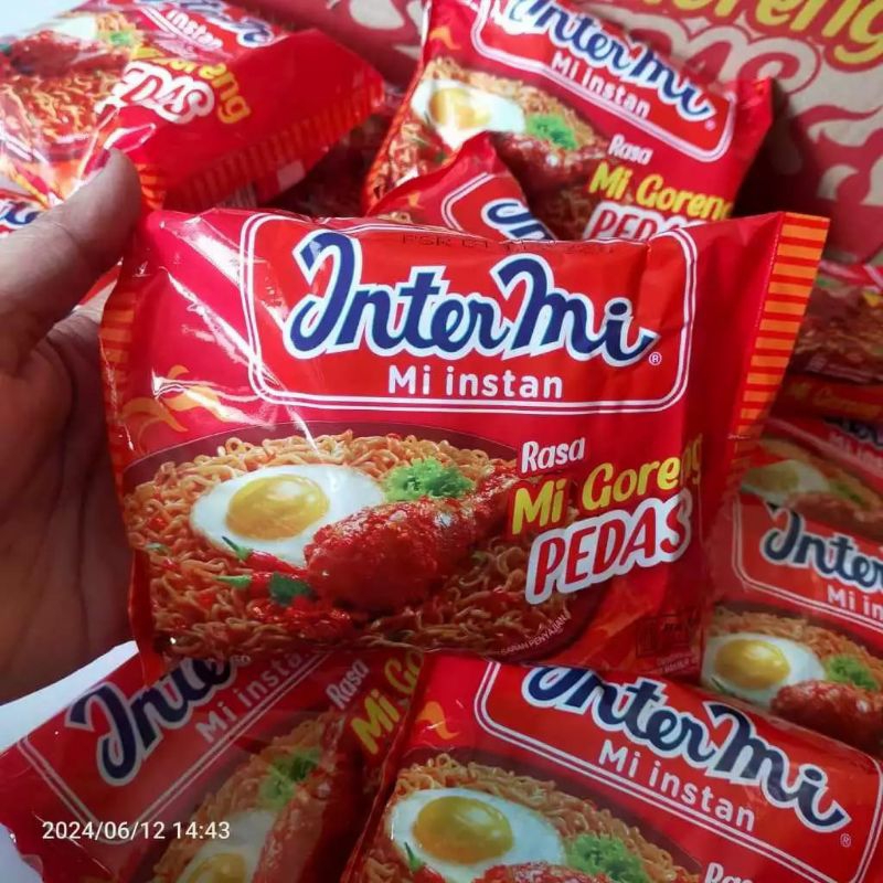

(40pcs= 1 dus) INTERMIE GORENG PEDAS/ MIE GORENG RASA PEDAS