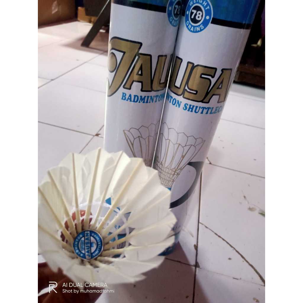 Shuttlecock badminton Jausan - BIRU- Berkualitas - murah