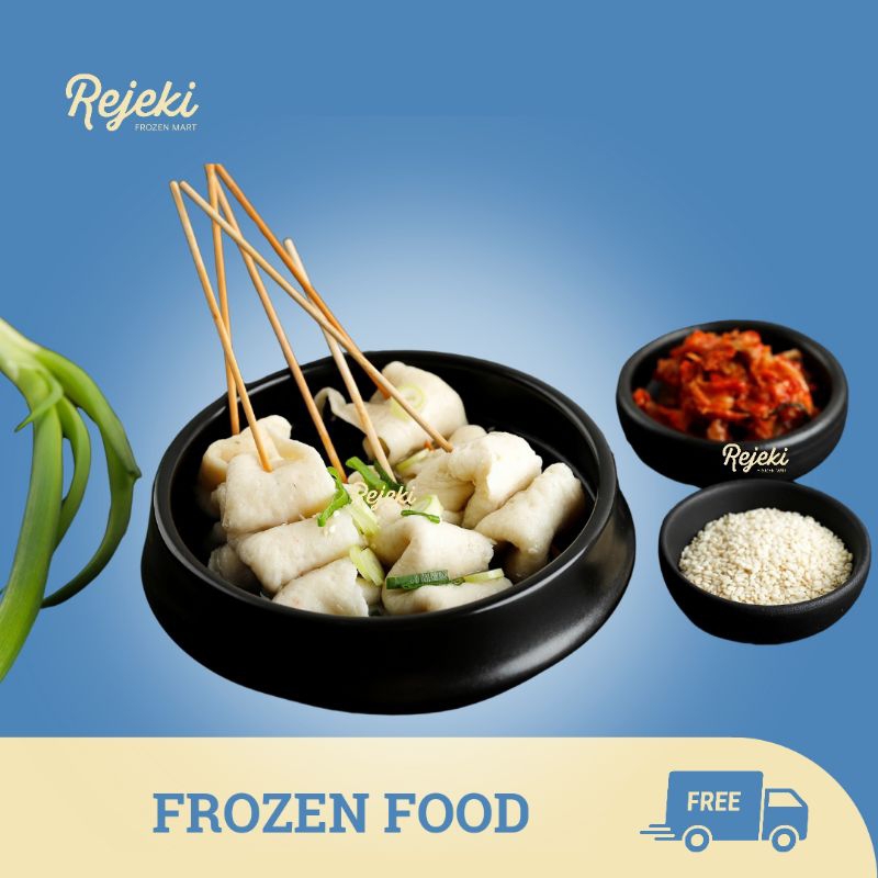 

Go Manna Odeng Fish Cake - Rejeki Frozen Mart