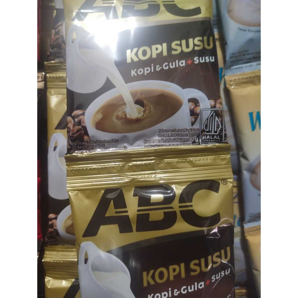 

ABC Kopi Susu 30gr Renceng isi 10