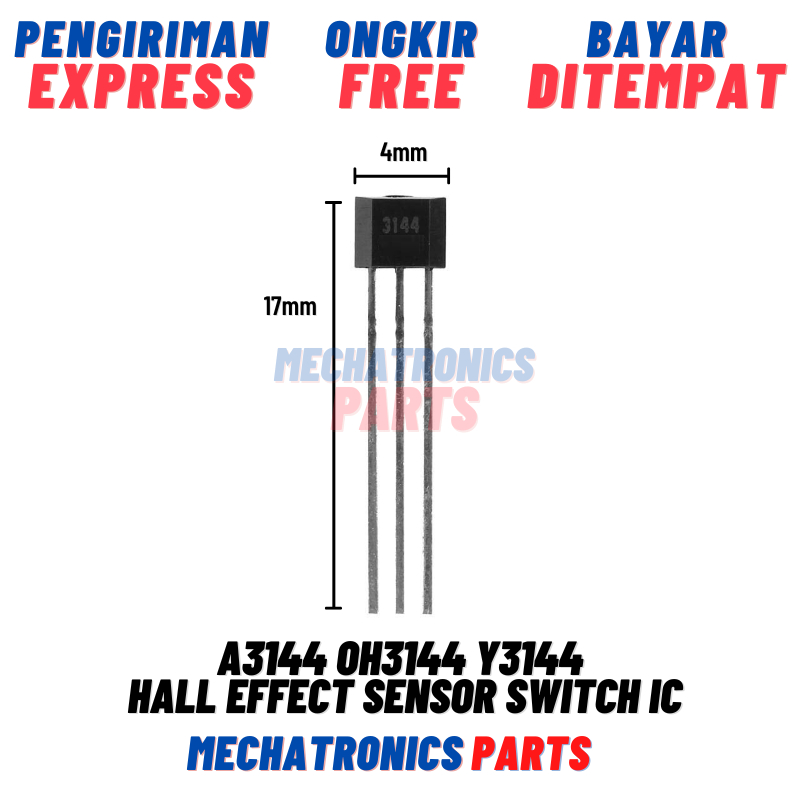 A3144 OH3144 Y3144 HALL EFFECT SENSOR SWITCH IC