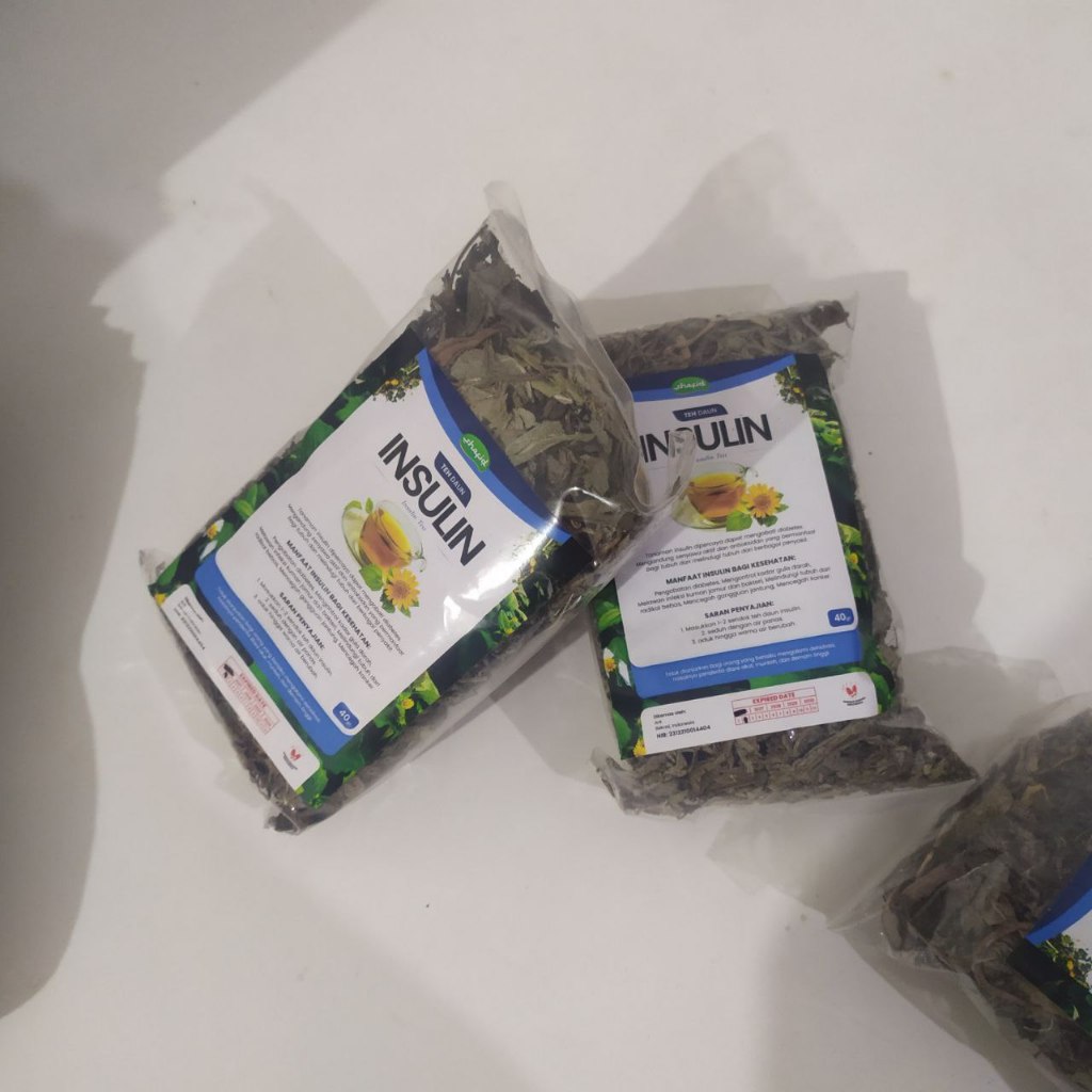 

Teh Daun Insulin 40gr shafid | Teh Seduh daun Insulin Efektif mengatasi Diabetes Premium Quality | Teh Penurun Gula Darah Yakon Tea
