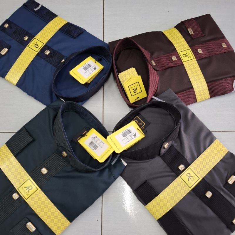 Jubah AlRaz motif yusuf  lengan pendek