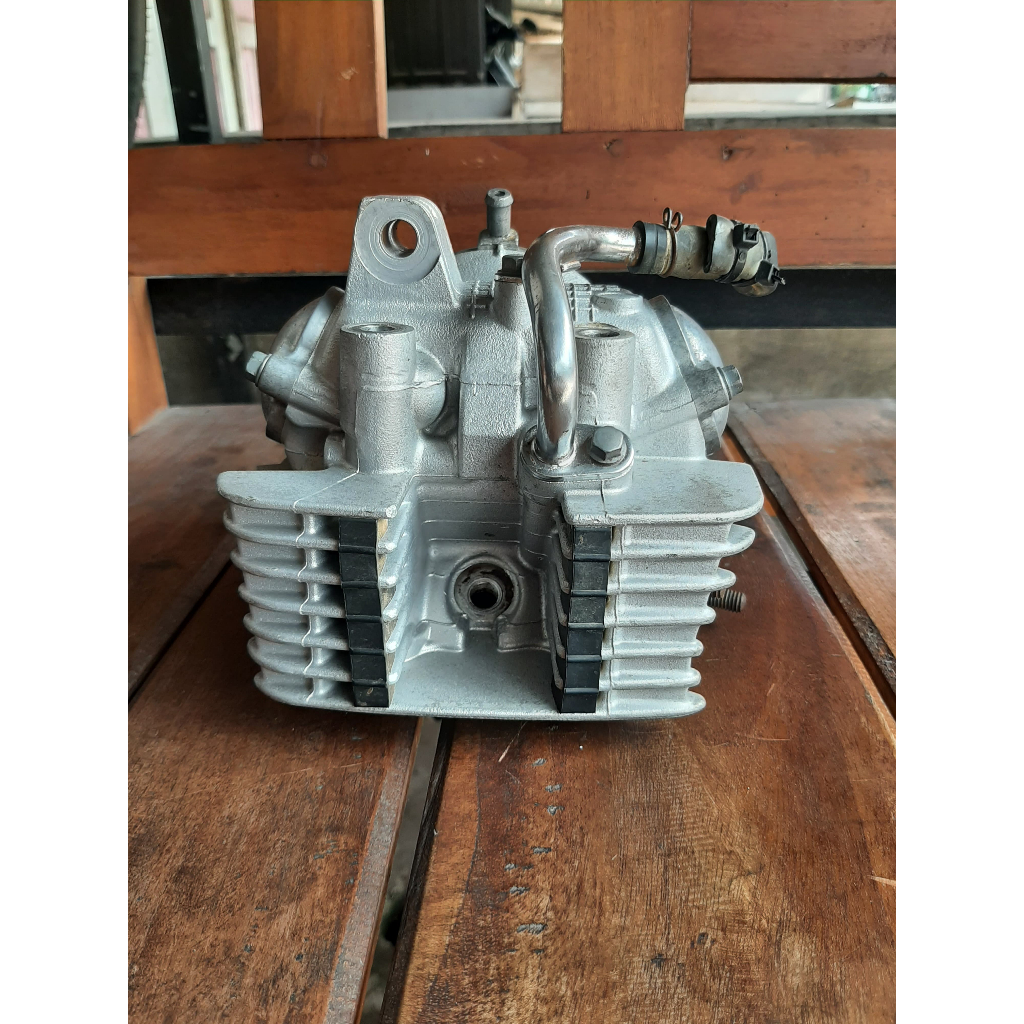 Cylinder Head KLX 150 Original Copotan Motor Blok Kop Rumah Busi KLX150 Ori