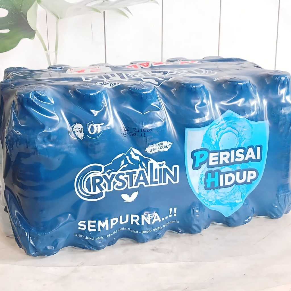 

Crystalin Air Mineral Botol 330ml Kartonan