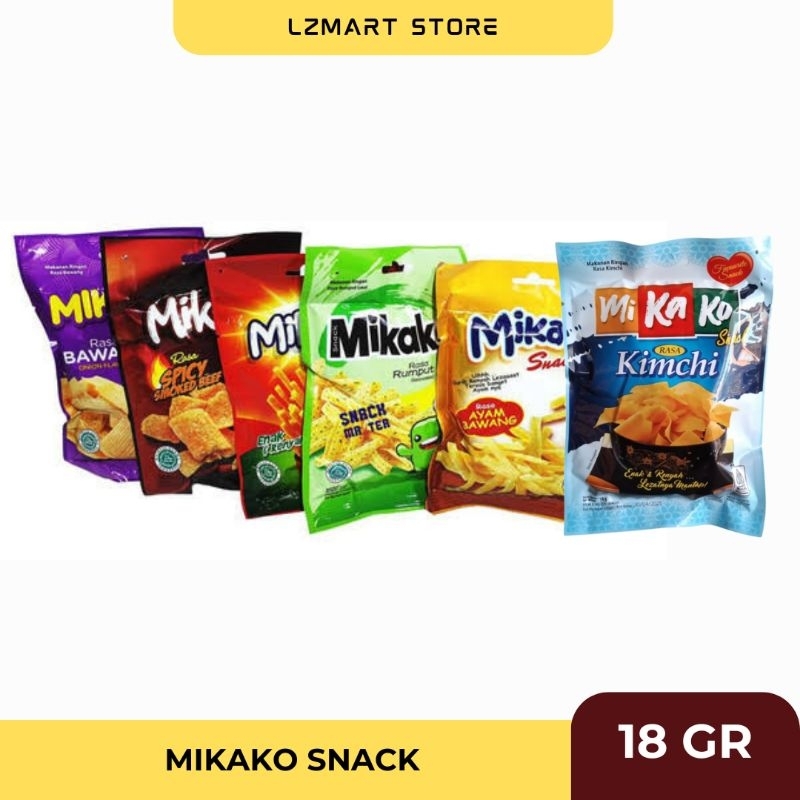 

Mikako Snack pack (18g) isi 10pcs