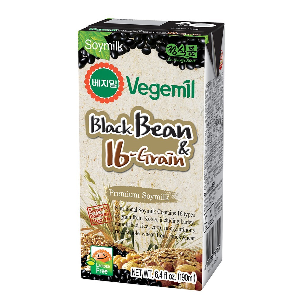 

Vegemil Black Bean & 16 Grains - 190ml