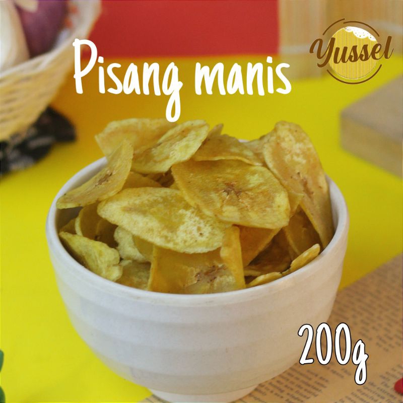 

Keripik Pisang Manis - Yussel.Keripik