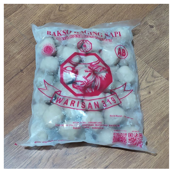 

Bakso Warisan 319 AB 50 pcs Bakso Viral Best Seller Frozen Food Cikarang