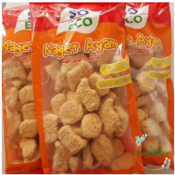 

So Eco Naget Ayam 1kg Naget Ayam Kombinasi Nugget Ayam Frozen Food Cikarang