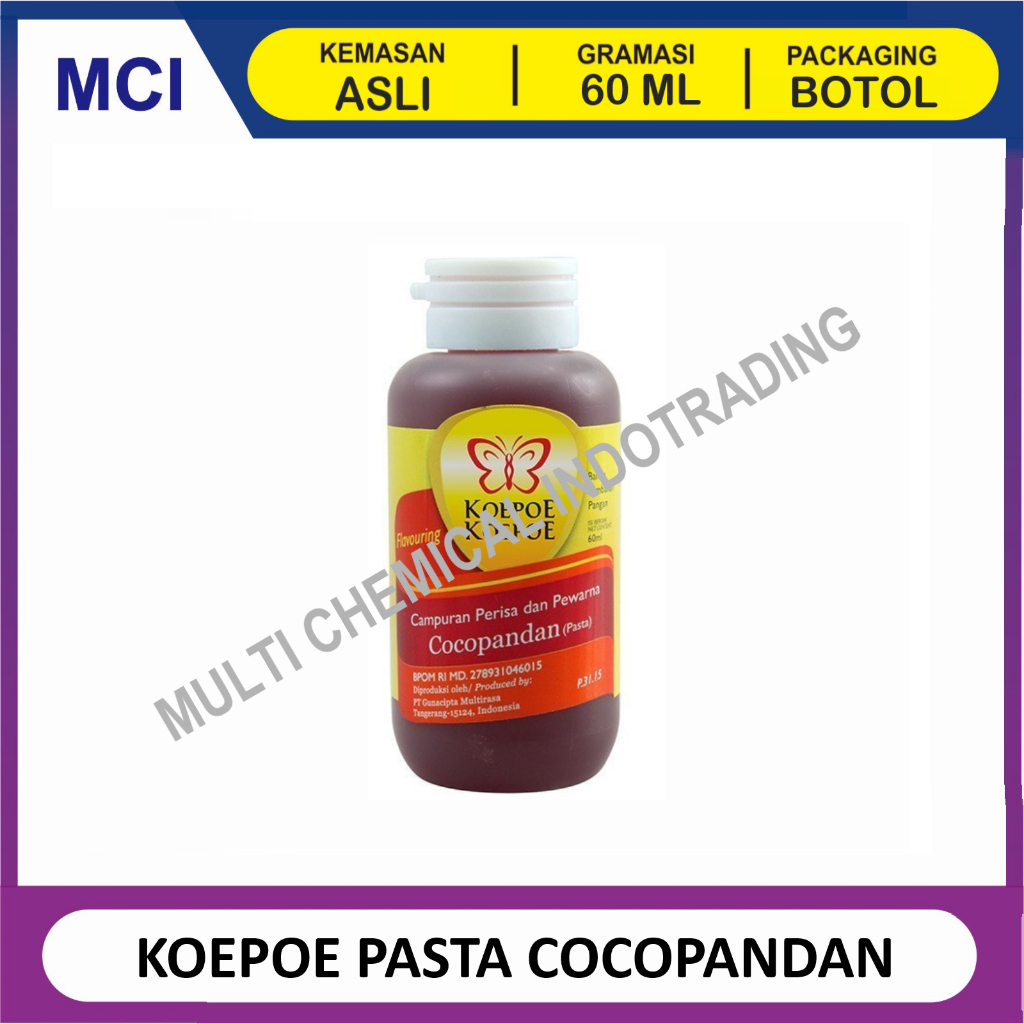 

KUPU KUPU PASTA COCO PANDAN 60 ML / PASTA KOEPOE KOEPOE COCOPANDAN