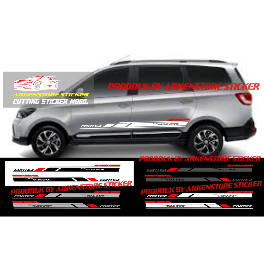 Sticker wuling cortez sticker stiker mobil cortez sticker list cortez