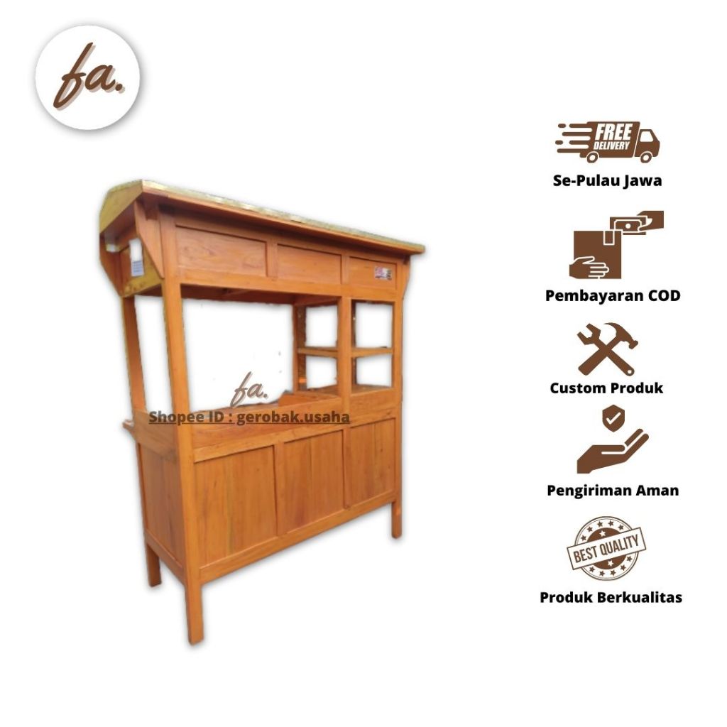 Gerobak Bakso 1 Tungku