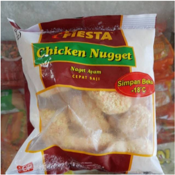 

Fiesta Chicken Nugget 250 gr Naget Ayam Fiesta 500 gr Frozen Food Cikarang