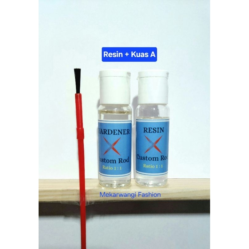 Resin Lem Joran Pancing - Kuas Resin - Mamarit Ring Joran - Custom Rod Builder