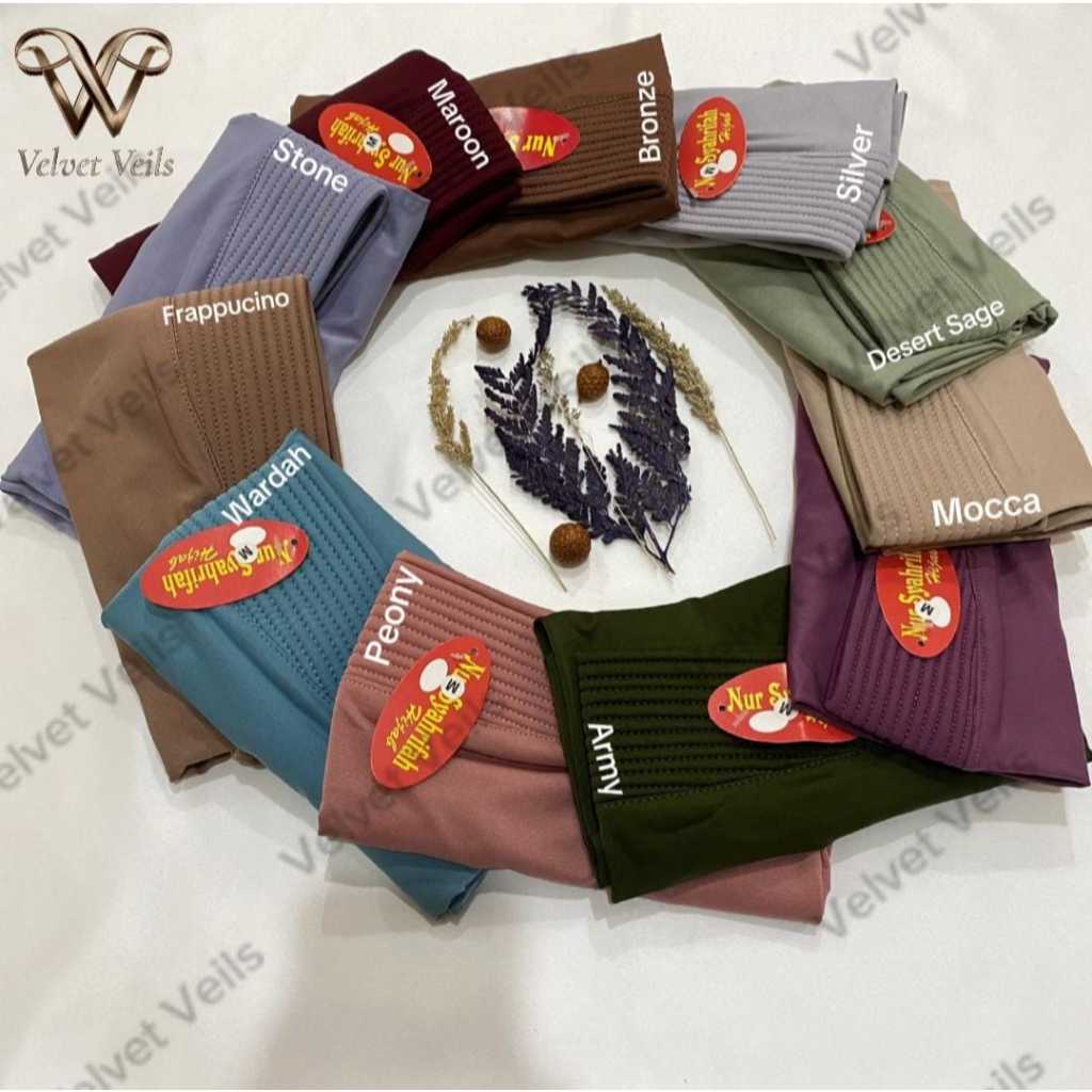 Jilbab Sport Bergo Hamidah Ukuran S-M-L