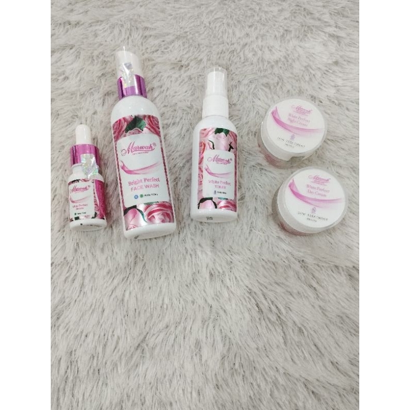 MARWAH SKINCARE - paket skincare BPOM Marwah Untuk Semua Jenis Kulit
