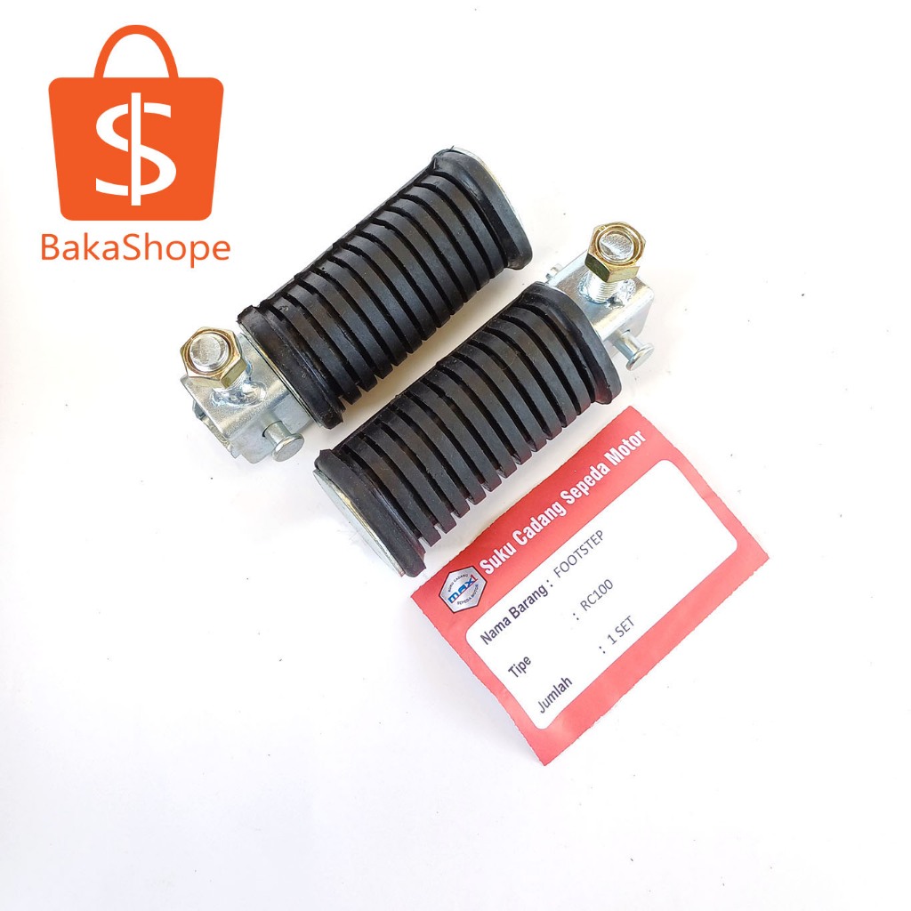 Footstep Belakang Suzuki RC100 RC80 Bravo