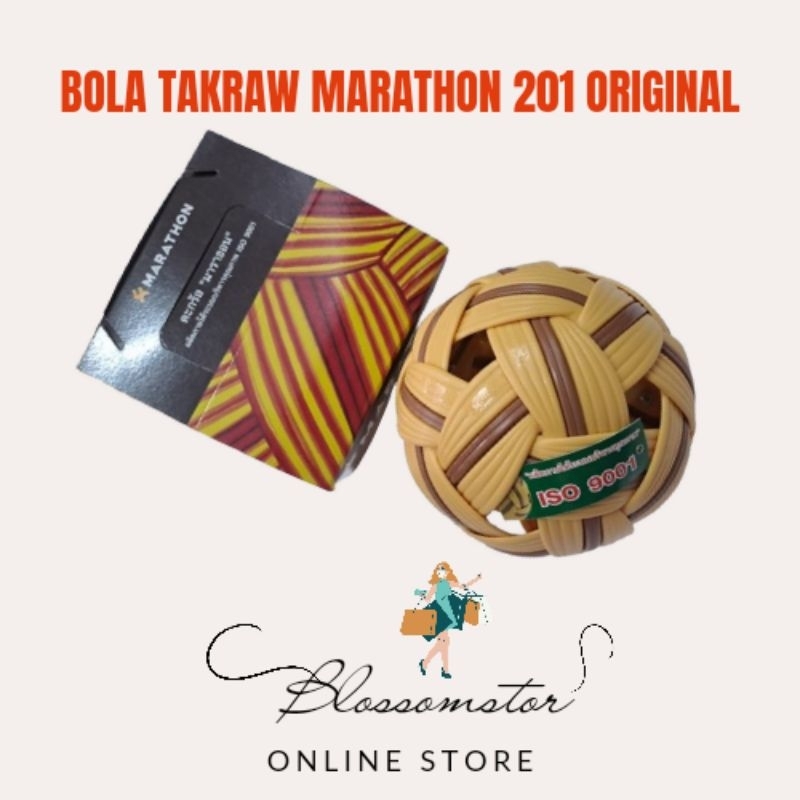 BOLA TAKRAW MARATHON 201 ASLI ORIGINAL / TAKRAW BALL