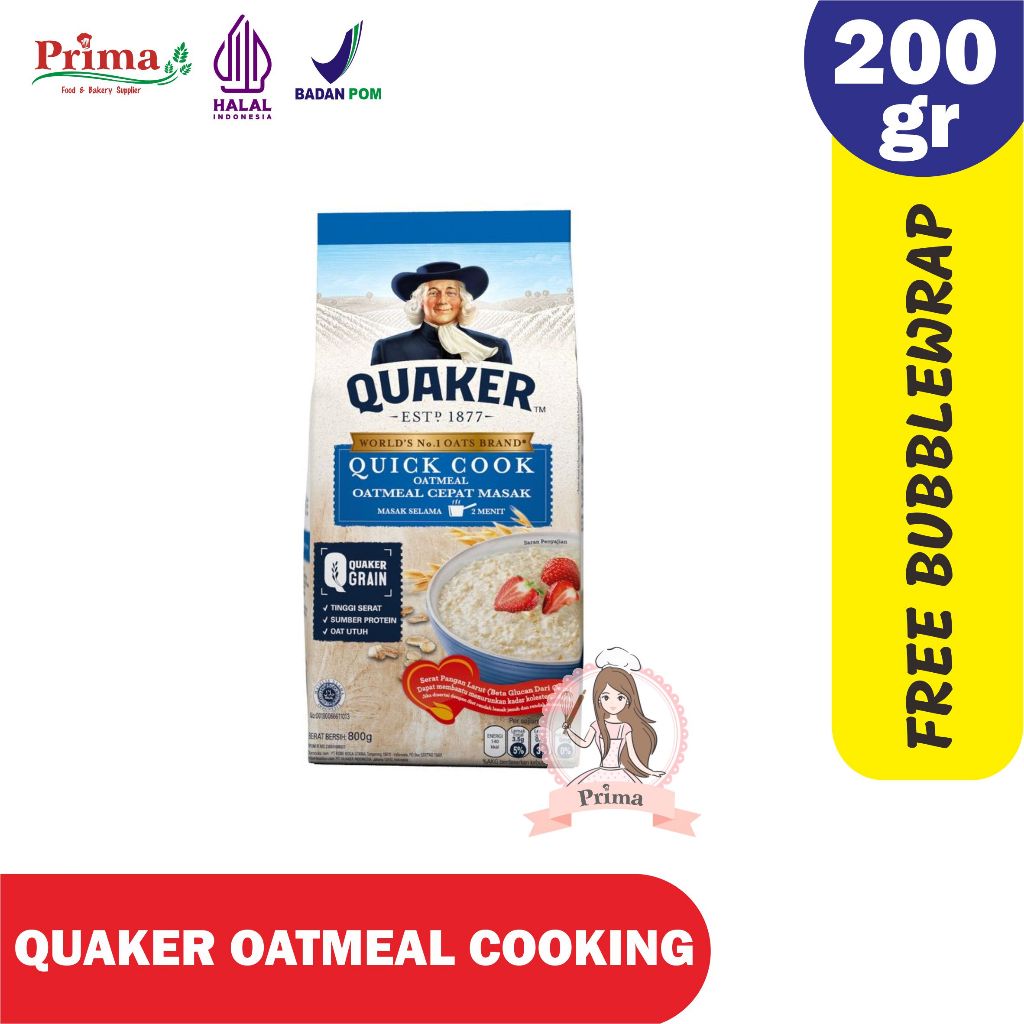 

Oatmeal - Quaaker cooking - 200gr