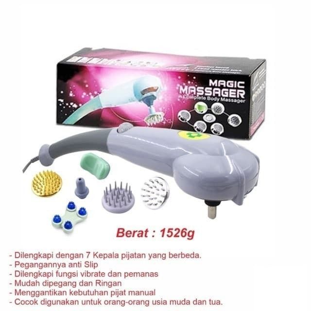Magic Massager Pijat Alat Pijat Terapi Kesehatan 8 in 1 Magic Massager