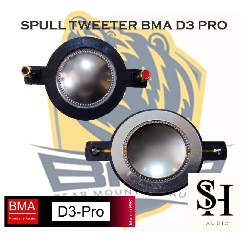 Spull Tweeter BMA D3 Pro Spul Spool Tweter Twiter Driver BMA D3 Pro