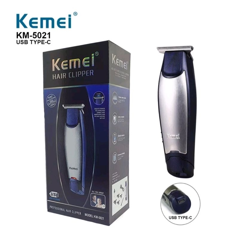 Kemei 5021 kemei km 5021 trimmer original alat cukur