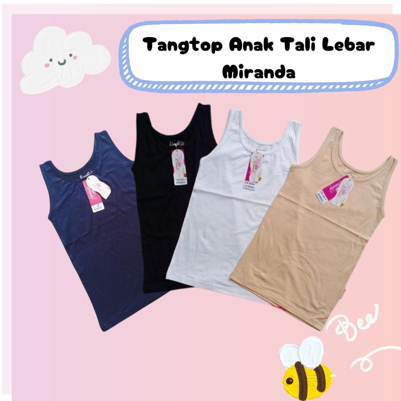 Tangtop Anak Tali Lebar Miranda