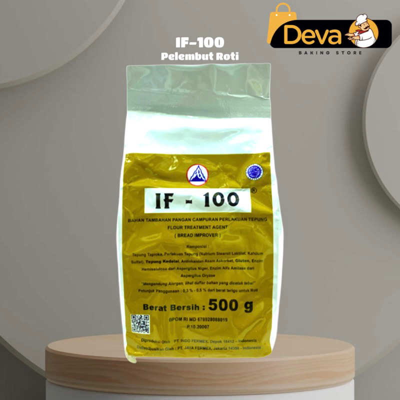 

IF-100 Bread Improver - IF 100 Pelembut Roti 500gr