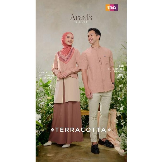 NIBRAS SET COUPLE GAMIS KOKO ARAAFA