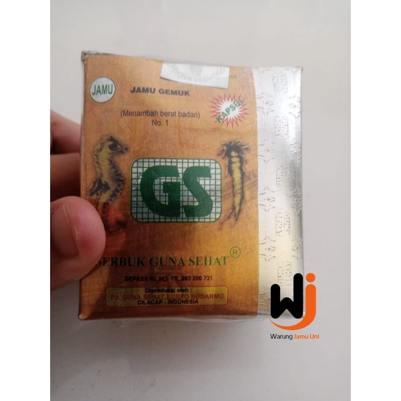 

Kapsul Gemuk Sehat GS satu