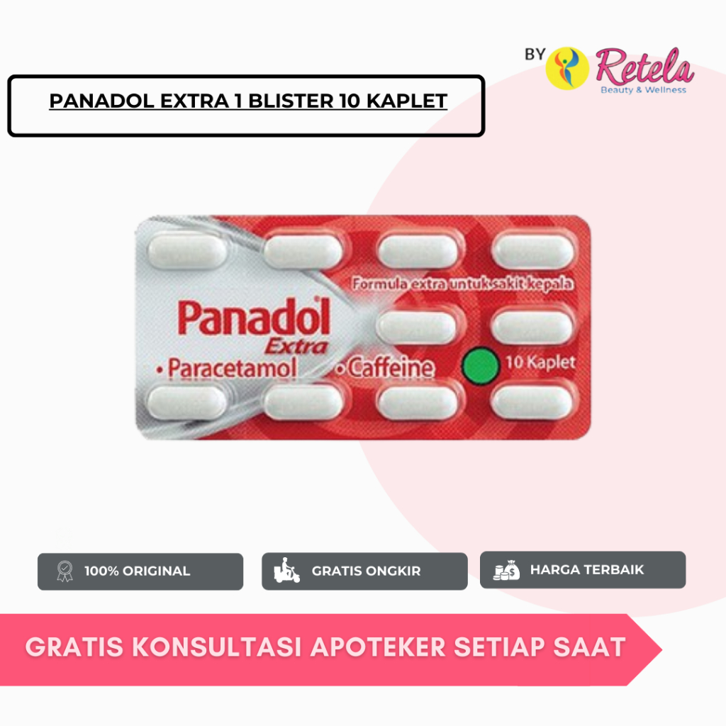 

PANADOL EXTRA 1 BLISTER 10 KAPLET