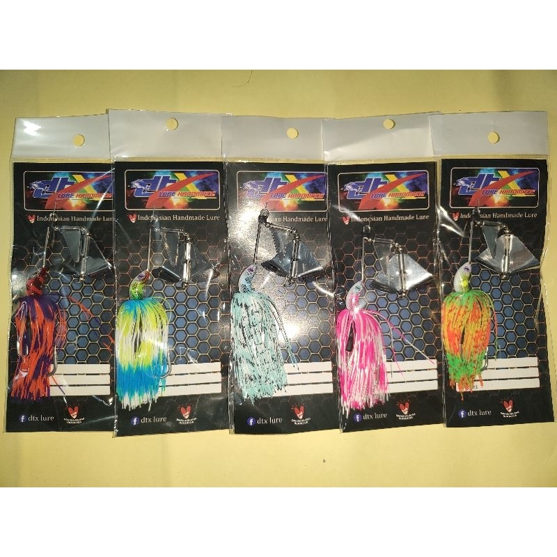 BUZZ BAIT DTX LURE 23gr Umpan Casting Gabus Umpan Mancing Mubyar Angler