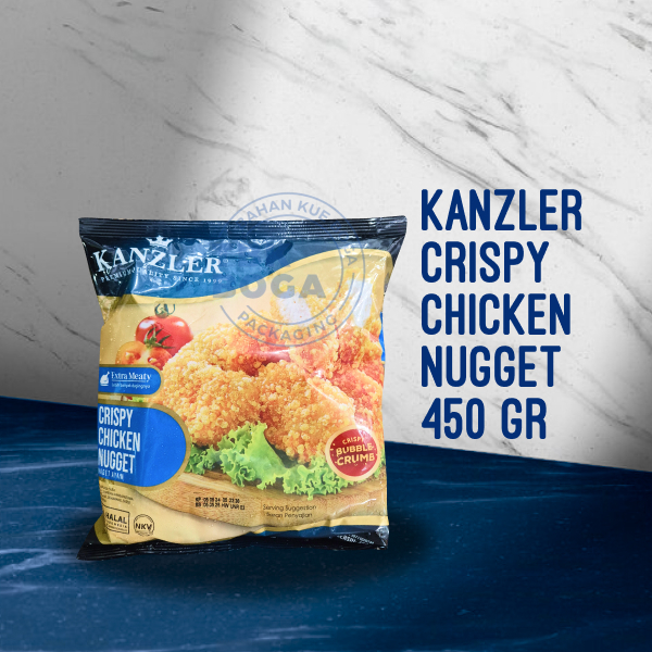 

Kanzler Crispy Chicken Nugget ( 450 gr ) Krispy Ayam Bubble Crumb Nuget Kenzler