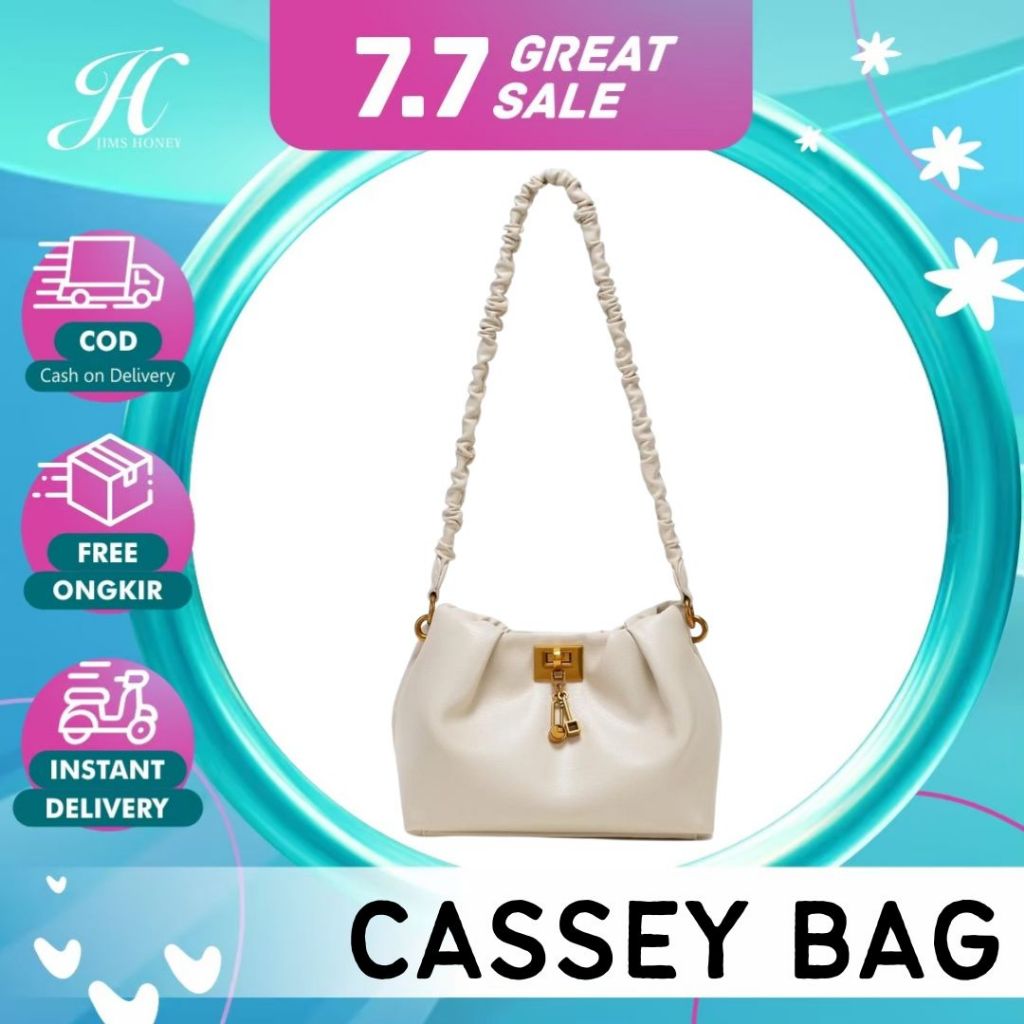 JIMS HONEY CASSEY BAG Tas Selempang dan Bahu Wanita Slingbag Cewek Jimshoney Trendy Elegan