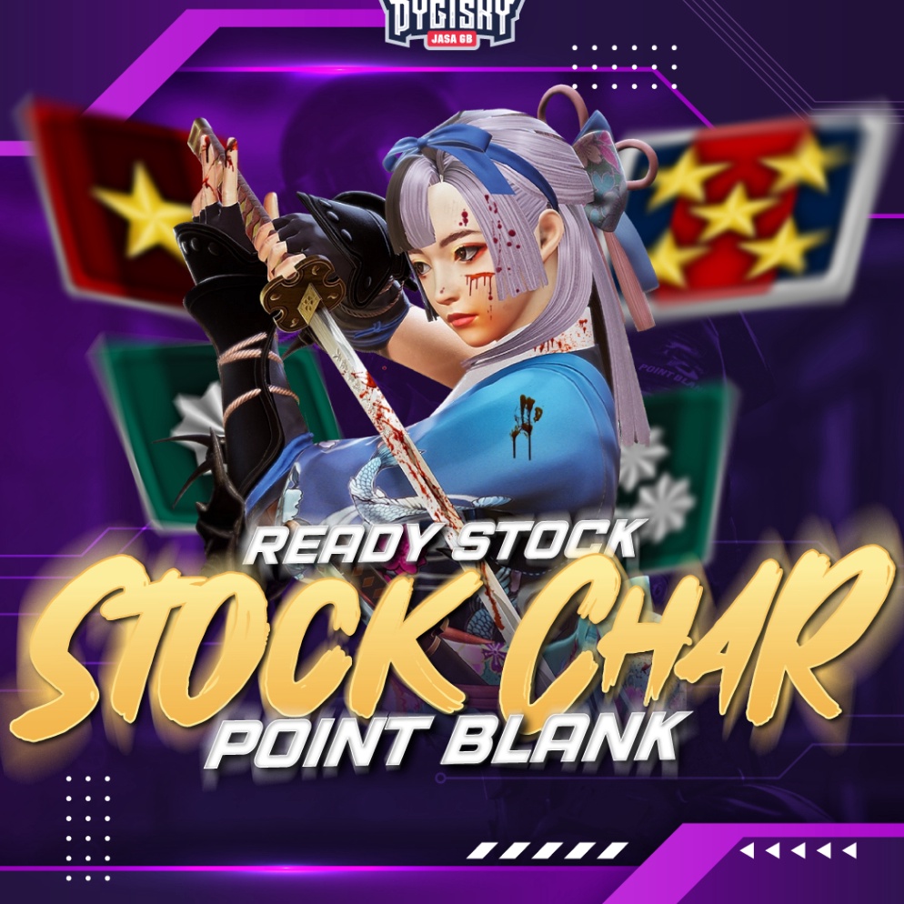 KODE A59G CHAR POINT BLANK  POINTBLANK  POINTBLANK  MAJOR FULL TITLE  BINTANG 1 FULL TITLE CHAR PB M