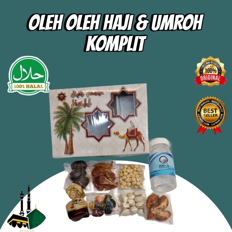 

Oleh Oleh Haji & Umroh Paket Komplit 50Pcs
