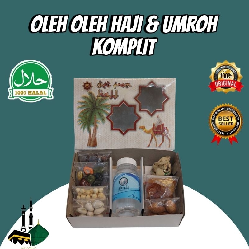 

NOB Oleh Oleh Haji & Umroh Paket Komplit 50Pcs