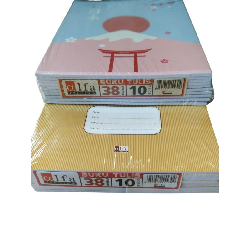 

buku Alfa 38 Lembar