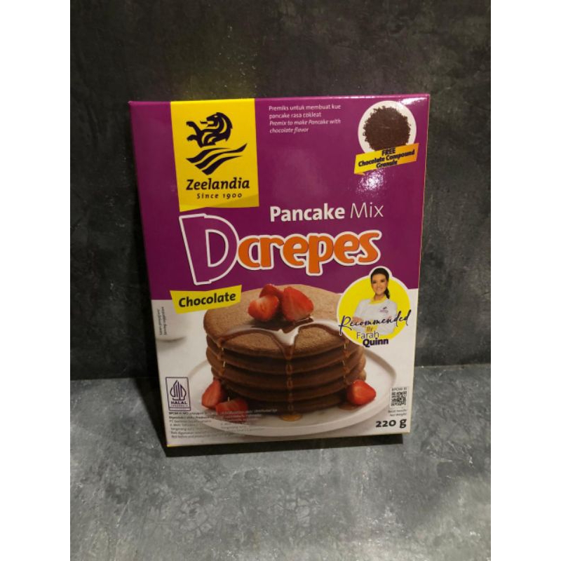 

Zeelandia D'Crepes Pancake Mix Chocolate 220gr