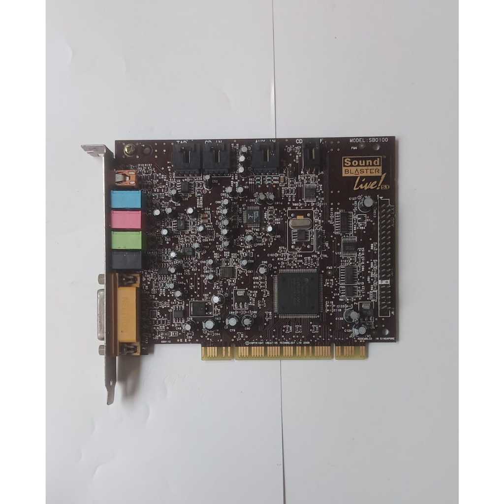 SOUND BLASTER LIVE 5.1 CREATIVE LABS SB0100