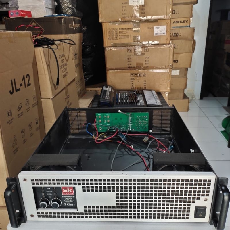 Box Power Kosong 2 Channel 3U Copotan BU Pabrikan