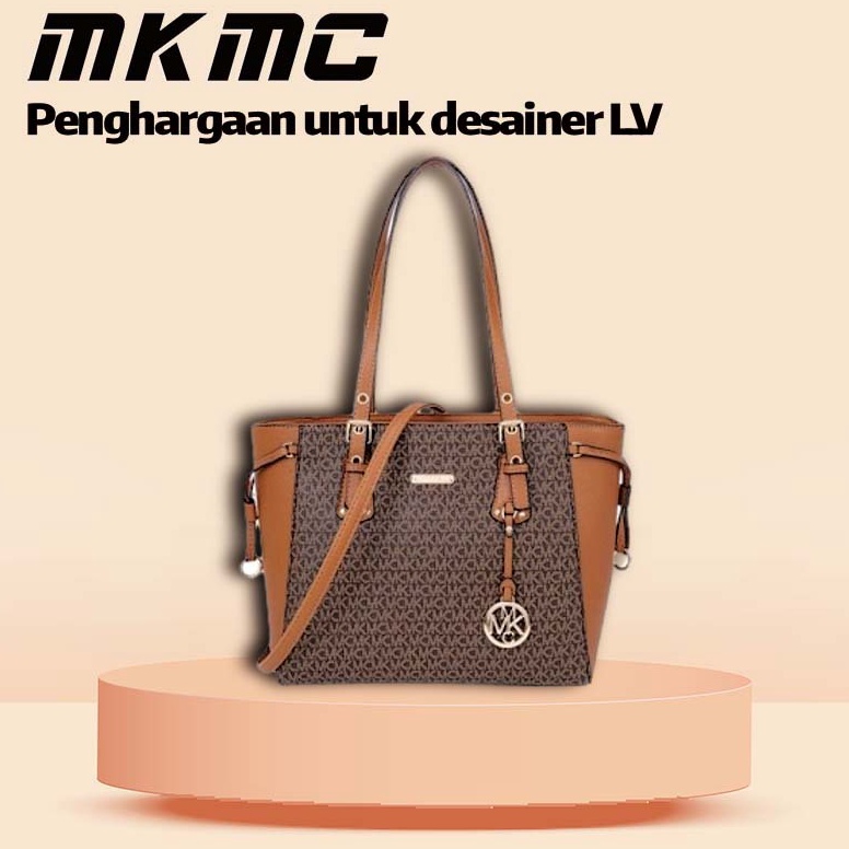 KODE R2R9 Merek Internasional Baru MKMC Ritsleting Wanita Ransel Impor Ransel Serbaguna Ransel Pergu