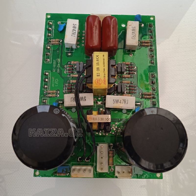 PAPAN PCB BAGIAN ATAS- MESIN LAS MMA 120A-140A