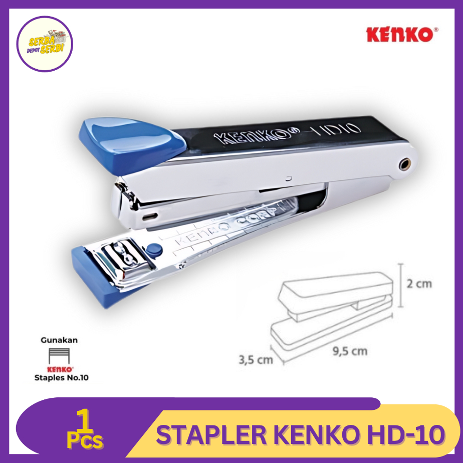 

Staples KENKO Penjepit Perekat Kertas HD-10 Satuan Warna