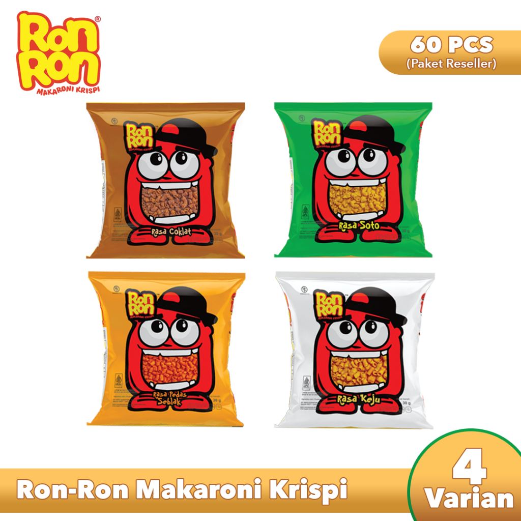 

Makaroni RonRon isi 60pcs