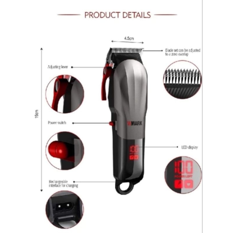 Wmark 115 wmark ng 115 original clipper 7000rpm